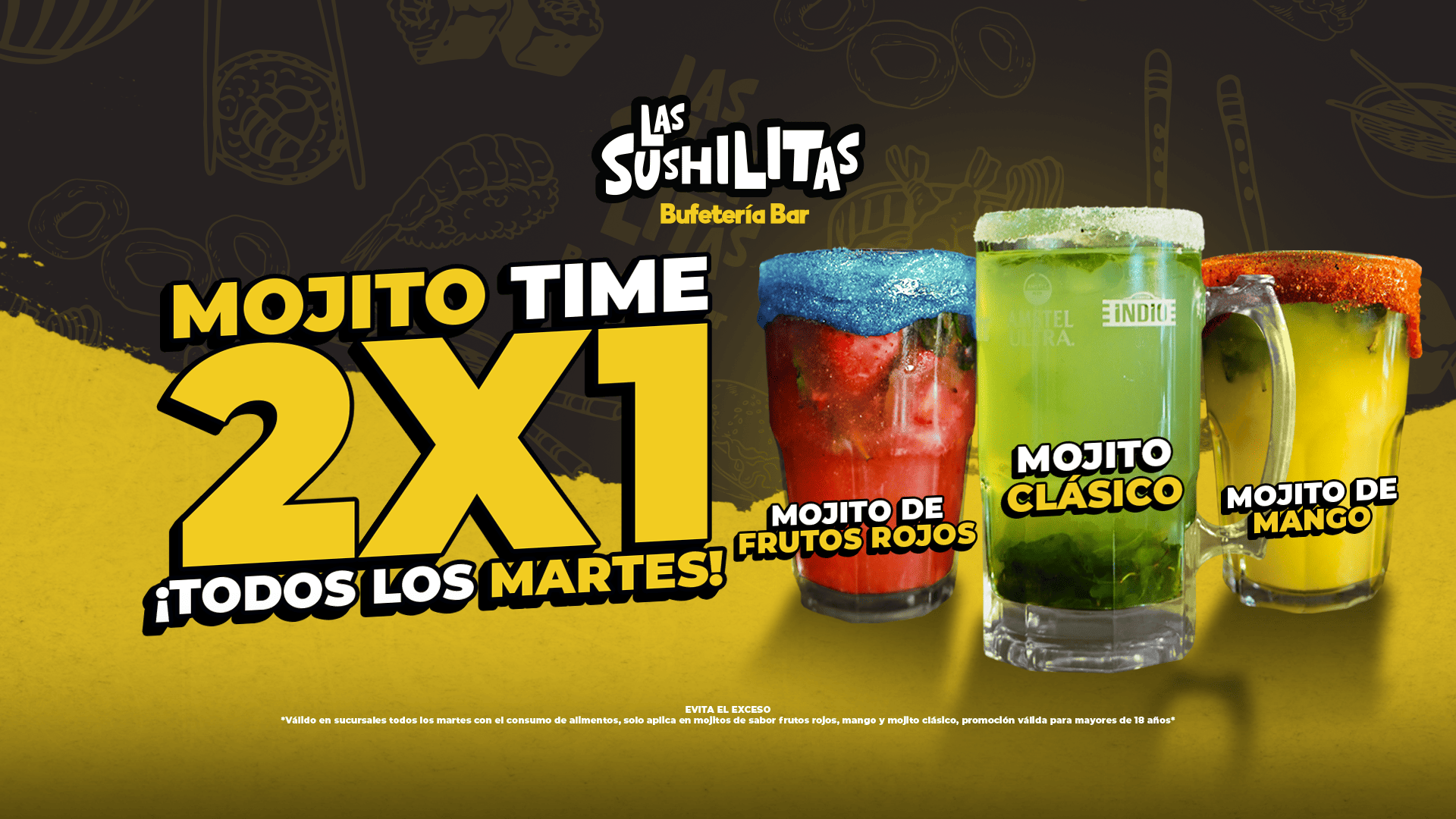 SA Pantallas mojito